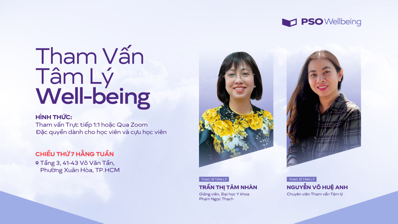 PSO Wellbeing tháng 8