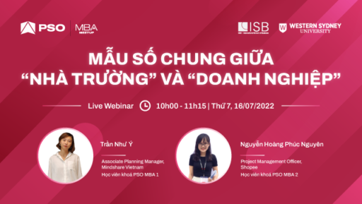 MBA Meetup:  Mẫu số chung giữa “Nhà trường” và “Doanh nghiệp”