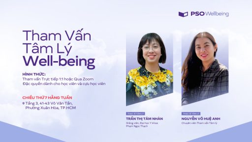 PSO Wellbeing mở đăng ký tháng 8/2025